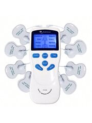 Fiziskais TENS Massager Digital Tens Ems muskuļu stimulators 8 režīmi 15 līmeņu intensitātes ķermeņa masāžas mašīna HD ekrāna displejs ar 5 gab kakla dzemdes kakla M цена и информация | Средства для интимной гигиены | 220.lv