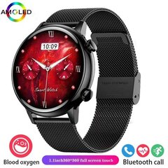 Jauns HK39 Pieaugušo viedpulkstenis 2024 18MM HD ekrāns NFC Bluetooth zvans Ūdensizturīgs pieaugušo viedpulkstenis operētājsistēmai Android IOS cena un informācija | Pulksteņi | 220.lv