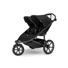 Bērnu rati Thule Urban Glide3 Double, melni cena un informācija | Bērnu rati | 220.lv