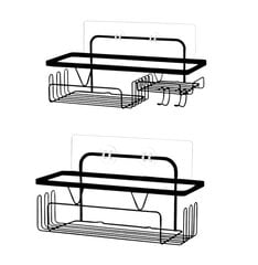 Homlynn полки для ванной комнаты, 2 шт. цена и информация | Аксессуары для ванной комнаты | 220.lv
