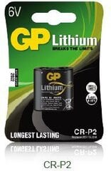 Element GP Lithium CR-P2, 6V cena un informācija | Baterijas | 220.lv