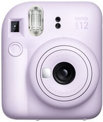 Fujifilm Instax Mini 12, сиренево-фиолетовый + пленка цена и информация | Видеокамеры | 220.lv