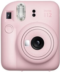 Fujifilm Instax Mini 12, ziedu rozā + plēve cena un informācija | Videokameras | 220.lv