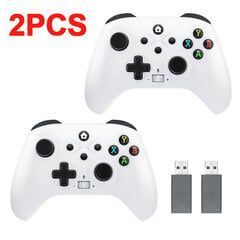 Paredzēts XBOX ONE, XBOX SERIS S, X Game Controller 2.4 G bezvadu datora VADĪBAI operētājsistēmai Windows 7/8/10 cena un informācija | Kontrolieri | 220.lv