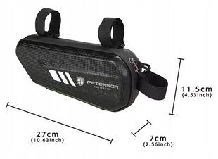 Velosipēda rāmja soma - Peterson L5 cena un informācija | Velo somas, telefona turētāji | 220.lv