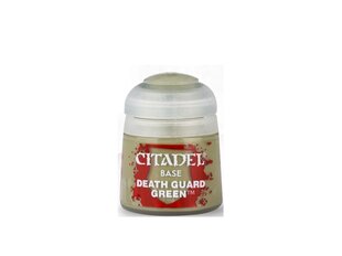 Citadel - Death Guard Green (base) akrila krāsa, 12ml, 21-37 cena un informācija | Modelēšanas un zīmēšanas piederumi | 220.lv