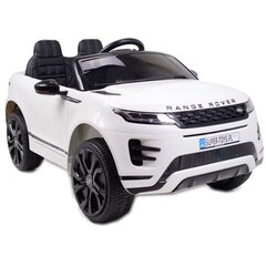 Elektriskais auto bērniem Land Rover Evoque, balts cena un informācija | Bērnu elektroauto | 220.lv