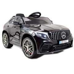 Elektroauto bērniem Super Toys Mercedes GLC 63S AMG QLS5688, melns cena un informācija | Bērnu elektroauto | 220.lv