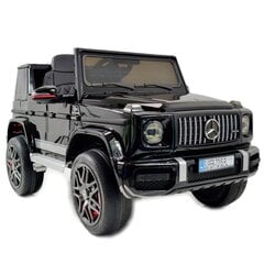 Elektroauto bērniem Mercedes G63 AMG, melns cena un informācija | Bērnu elektroauto | 220.lv