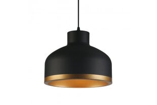 Piekaramā lampa GOLDI 1, 30 cm, melns/zelts 4090 cena un informācija | Lustras | 220.lv