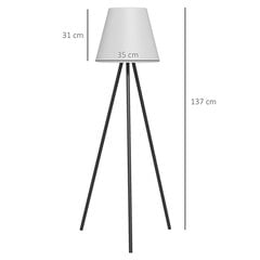 Outsunny Saules stāvlampa āra stāvlampa ar gaismas sensoru, USB uzlādējama LED saules lampa iekštelpām, IP44 ūdensnecaurlaidīga, alumīnija, aptumšojama, silti balta krāsa cena un informācija | Lustras | 220.lv