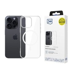 Maciņš 3mk Clear MagCase Apple iPhone 16 Pro cena un informācija | Telefonu vāciņi, maciņi | 220.lv