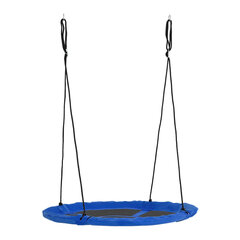 Outsunny Nest Swing Ø110cm 150kg adjustable Blue 3-12 лет цена и информация | Детские качели | 220.lv