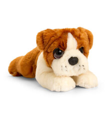 KEEL TOYS Mīkstā rotaļlieta Signature Cuddle Kucēns Bulldogs, 25 cm cena un informācija | Mīkstās (plīša) rotaļlietas | 220.lv