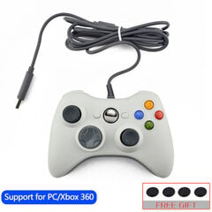 DATA FROG USB vadu spēļu paneļa kursorsvira Xbox 360 / Slim PC kontrolieris operētājsistēmai Windows 7/8/10 Microsoft ar vibrāciju Steam spēlei цена и информация | Контроллеры | 220.lv