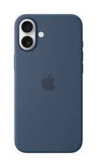 iPhone 16 Plus Silicone Case with MagSafe Denim MYYA3ZM/A cena un informācija | Telefonu vāciņi, maciņi | 220.lv