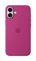 iPhone 16 Plus Silicone Case with MagSafe Fuchsia MYYE3ZM/A cena un informācija | Telefonu vāciņi, maciņi | 220.lv