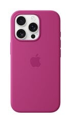 iPhone 16 Pro Silicone Case with MagSafe Fuchsia MYYN3ZM/A цена и информация | Чехлы для телефонов | 220.lv