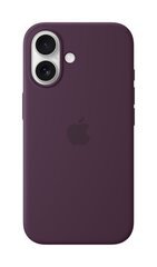 iPhone 16 Silicone Case with MagSafe Plum MYY43ZM/A цена и информация | Чехлы для телефонов | 220.lv