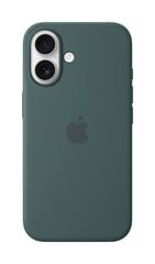 MYY83ZM/A iPhone 16 Silicone Case with MagSafe, Lake Green cena un informācija | Telefonu vāciņi, maciņi | 220.lv