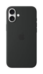 iPhone 16 Plus Silicone Case with MagSafe Black MYY93ZM/A cena un informācija | Telefonu vāciņi, maciņi | 220.lv