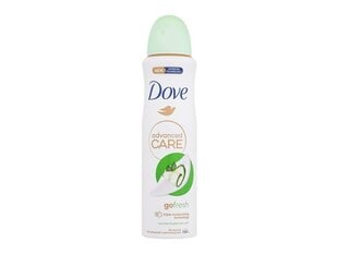 Dezodorants Dove Advanced Care Go Fresh Cucumber & Green Tea, 150 ml cena un informācija | Dezodoranti | 220.lv