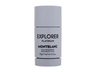 Dezodorants vīriešiem Explorer Platinum Montblanc, 75 g цена и информация | Дезодоранты | 220.lv