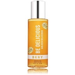 Ķermeņa sprejs DKNY Be Delicious Golden Delicious Fragrance Mist sievietēm, 250 ml cena un informācija | Parfimēta sieviešu kosmētika | 220.lv