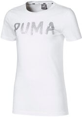 Blūze meitenēm Puma Alpha Tee G, balta cena un informācija | Krekli, bodiji, blūzes meitenēm | 220.lv