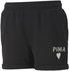 Šorti meitenēm Puma Alpha, melni cena un informācija | Šorti meitenēm | 220.lv