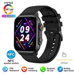 2024 HK95 Ultra Smart Watch Adult Series 8 47 mm 2,0 collu High Refresh Rtae Screen NFC Bluetooth Call viedpulkstenis Apple Apple цена и информация | Часы | 220.lv