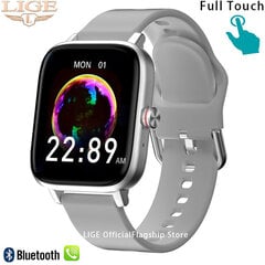 Zvaniet uz Smart Watch Pieaugušo pielāgoto numuru viedpulksteni Android IOS ūdensizturīgiem Bluetooth mūzikas pulksteņiem Full Touch Rokassprādzes pulksteni цена и информация | Часы | 220.lv