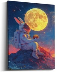 Glezna Rabbit in Space cena un informācija | Gleznas | 220.lv