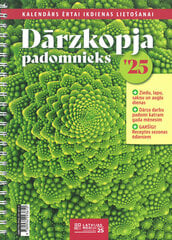 Dārzkopja padomnieks 2025 cena un informācija | Kalendāri, piezīmju grāmatas | 220.lv