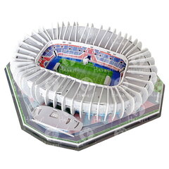 Futbola stadiona modelis - Parc des Princes - FC Paris Saint Germain - Puzzle 3D 123 gabaliņi cena un informācija | Puzles, 3D puzles | 220.lv