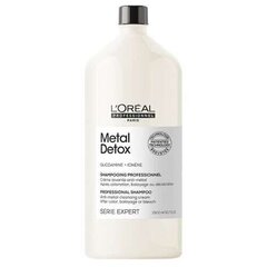 Attīrošs krēms - šampūns L'Oréal Professionnel Metal Detox Shampoo 1500ml cena un informācija | Šampūni | 220.lv