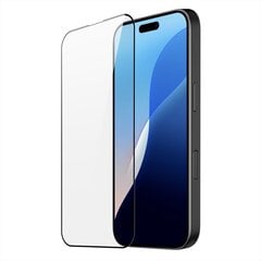 Защитное стекло дисплея Dux Ducis 10D Apple iPhone 16 Pro черное цена и информация | Защитные пленки для телефонов | 220.lv