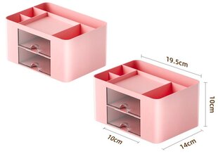 Penālis ar nodalījumiem, rozā krāsā cena un informācija | Kancelejas preces | 220.lv