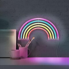 Dekoratīvā gaisma - NEON Rainbow USB A + akumulatora padeve 327130 cena un informācija | Lampas bērnu istabai | 220.lv