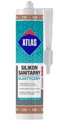 Atlas sanitārais elastīgais silikons 280 ml karamele S120 цена и информация | Изоляционные материалы | 220.lv