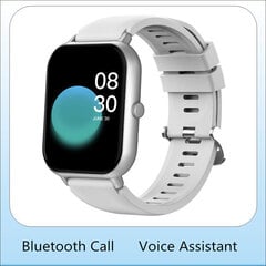 Smart Watch Pieaugušo Bluetooth zvanu balss palīgs 1,83 collu pilna skārienekrāna ziņojumu atgādinājums pielāgotu numuru fitnesa trase цена и информация | Часы | 220.lv