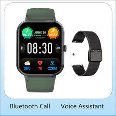 Smart Watch Pieaugušo Bluetooth zvanu balss palīgs 1,83 collu pilna skārienekrāna ziņojumu atgādinājums pielāgotu numuru fitnesa trase цена и информация | Часы | 220.lv