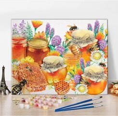 Glezna pēc numuriem 40x50cm cena un informācija | Gleznas pēc numuriem | 220.lv