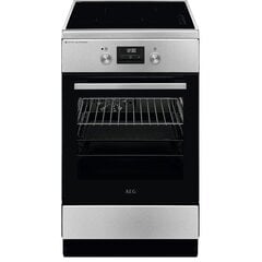 Induction cooker Aeg, 50cm, inox cena un informācija | Elektriskās plītis | 220.lv