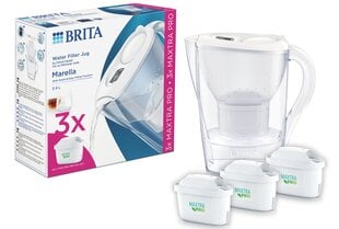 Brita Marella un Maxtra Pro +3 gab. cena un informācija | Ūdens filtri | 220.lv