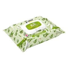 Croci Eco Wipes mitrās salvetes ar gerānijas un eikalipta aromātu, 15 gb cena un informācija | Kopšanas līdzekļi dzīvniekiem | 220.lv