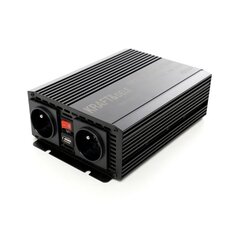 Auto transformators 12V 230V, 700W/1400W cena un informācija | Sprieguma pārveidotāji | 220.lv