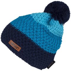 Вязаная шапка Eleven Sportswear POM, синяя цена и информация | Женские шапки | 220.lv