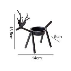 Ziemassvētku tējas sveču turētājs, galda vidus un svētku dekori цена и информация | Подсвечники, свечи | 220.lv