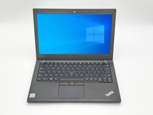 Портативный компьютер Lenovo ThinkPad_X270 12,5 1366x768 Intel i3-6100U 8GB 240GB Intel HD Graphics 520 WIN10PRO RENEW цена и информация | Ноутбуки | 220.lv